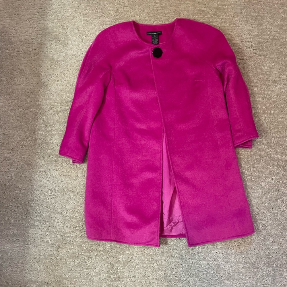Vibrant one-button jacket